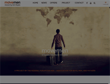 Tablet Screenshot of movemen.org